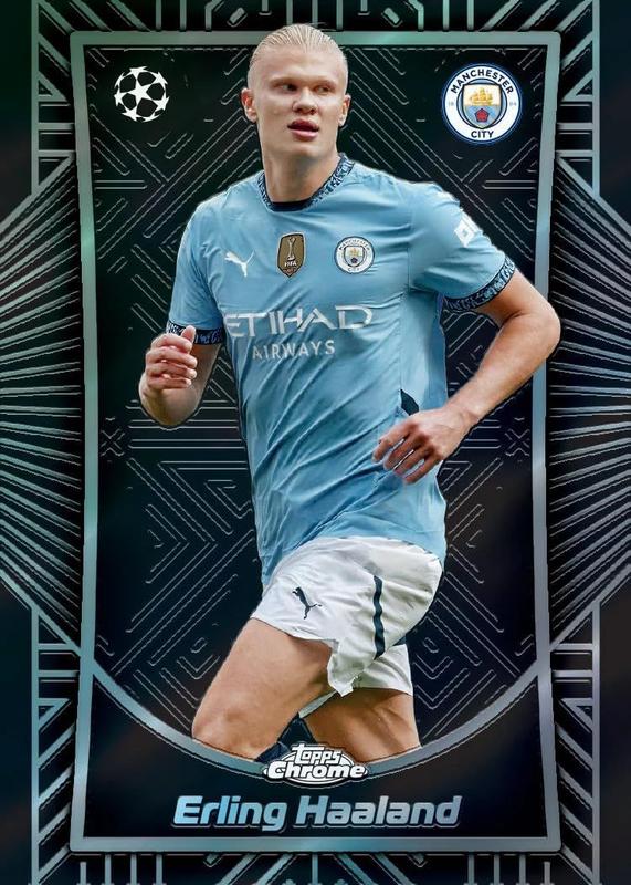 Cartas de Colección Topps Chrome UEFA Competiciones de Clubes 2024